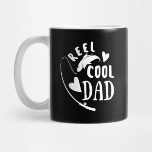 Fishing Reel Cool Dad Father's  day gift for Fisherman Dad Mug